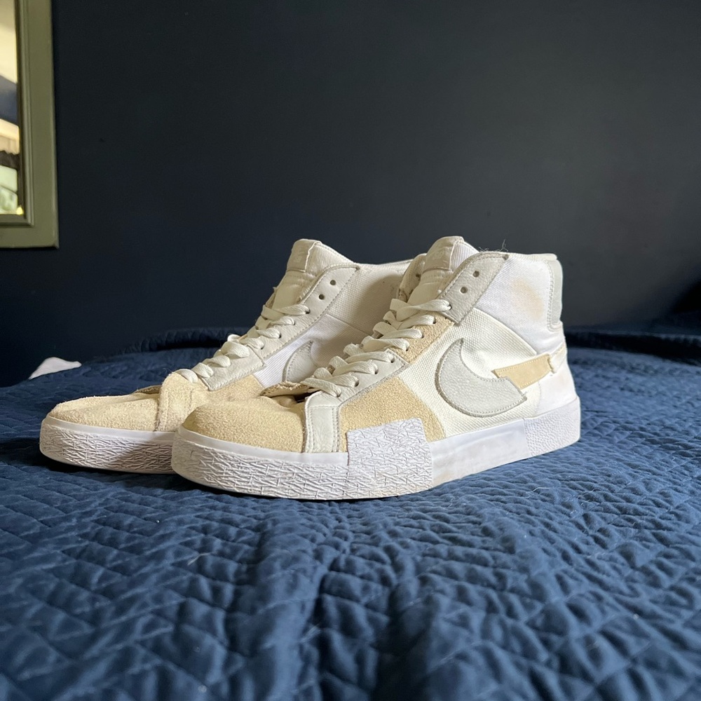 Nike Blazer Mid White Sneakers Men’s Size 12